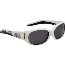Alpina Flexxy Kids Glasses - white flower / black