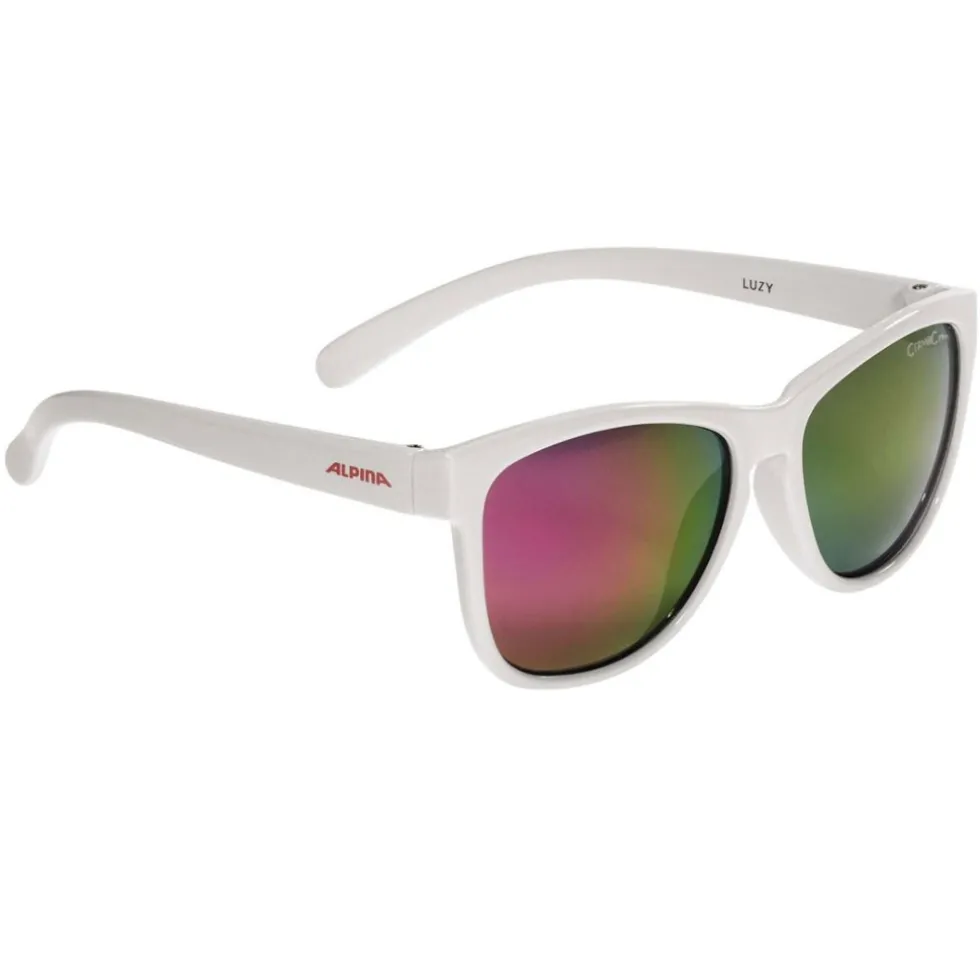 Alpina Luzy Bril Kinderen - white/mirror pink