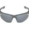 Racefietsbrillen < Alpina Nylos HR Bril - midnight-grey matt/mirror silver