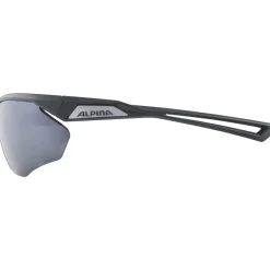 Racefietsbrillen < Alpina Nylos HR Bril - midnight-grey matt/mirror silver