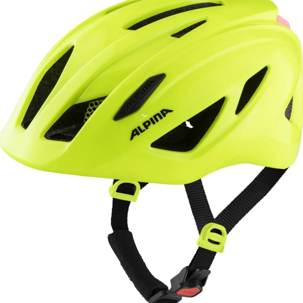 Alpina Pico Flash Kinder-Fietshelm - be visible gloss