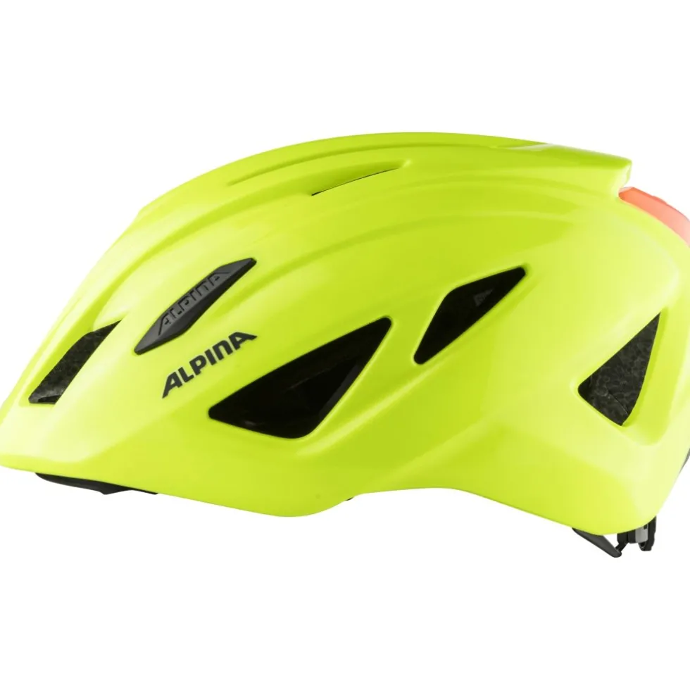 Alpina Pico Flash Kinder-Fietshelm - be visible gloss