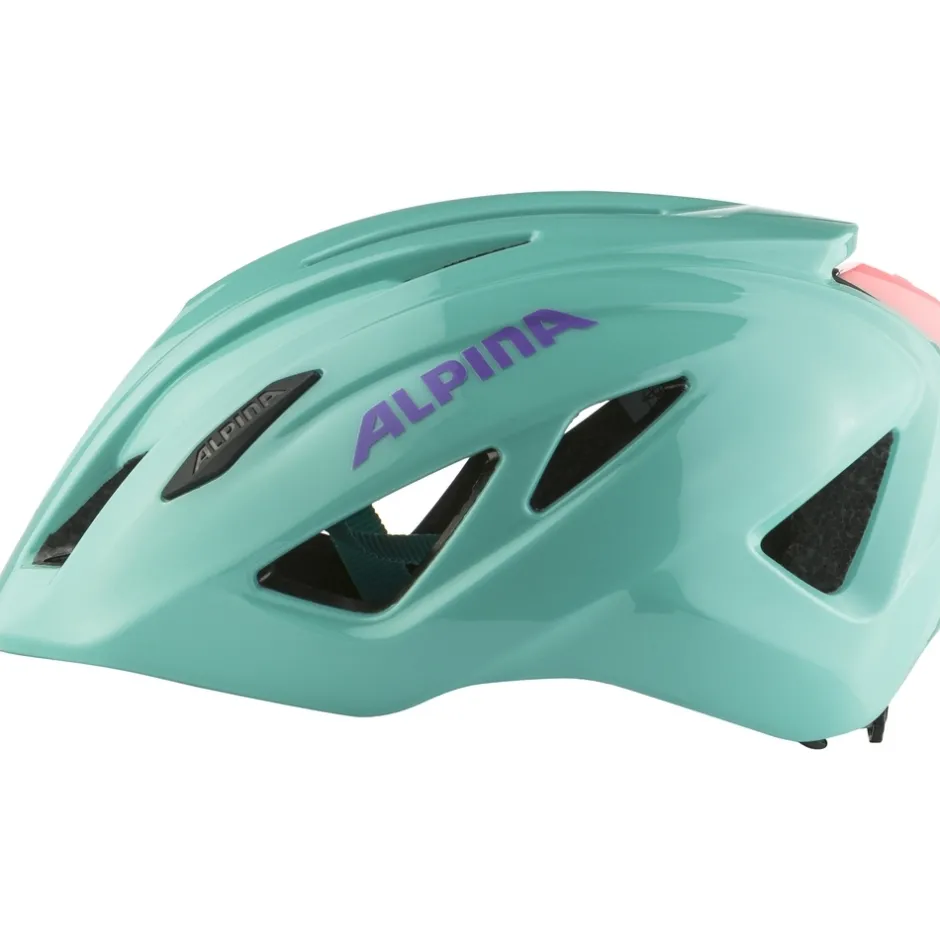 Helmen Kinderen < Alpina Pico Flash Kinder-Fietshelm - turqouise gloss