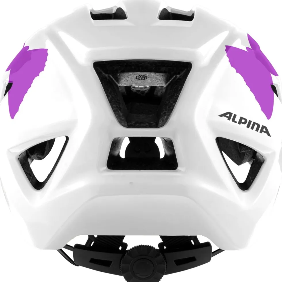 Alpina Pico Kids Bike Helmet - pearlwhite butterflies gloss