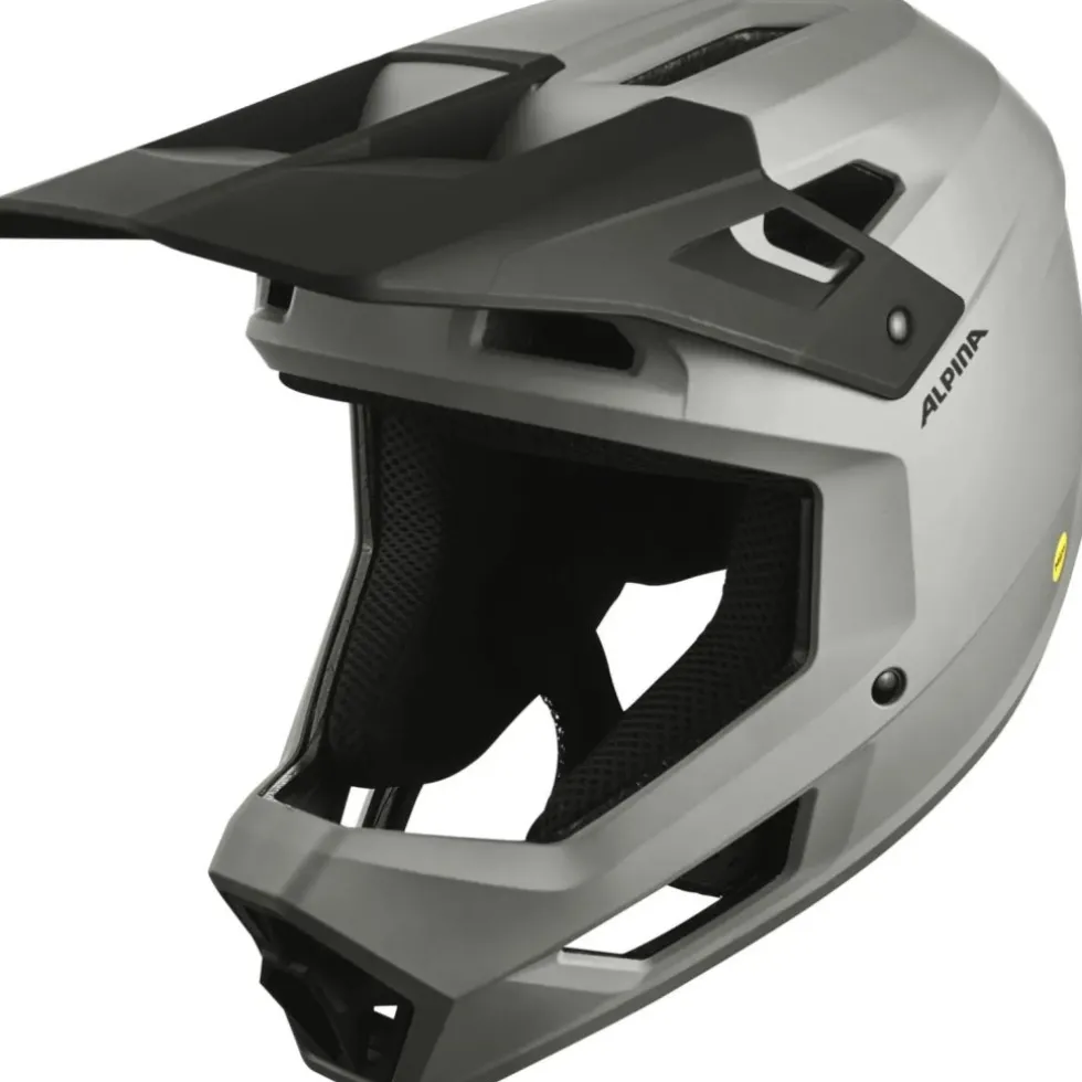 Alpina Pikes MIPS Helm - smoke-grey matt