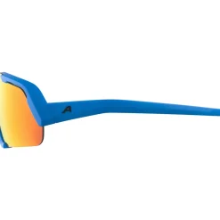 Alpina Rocket Glasses Youth - blue matt/mirror blue