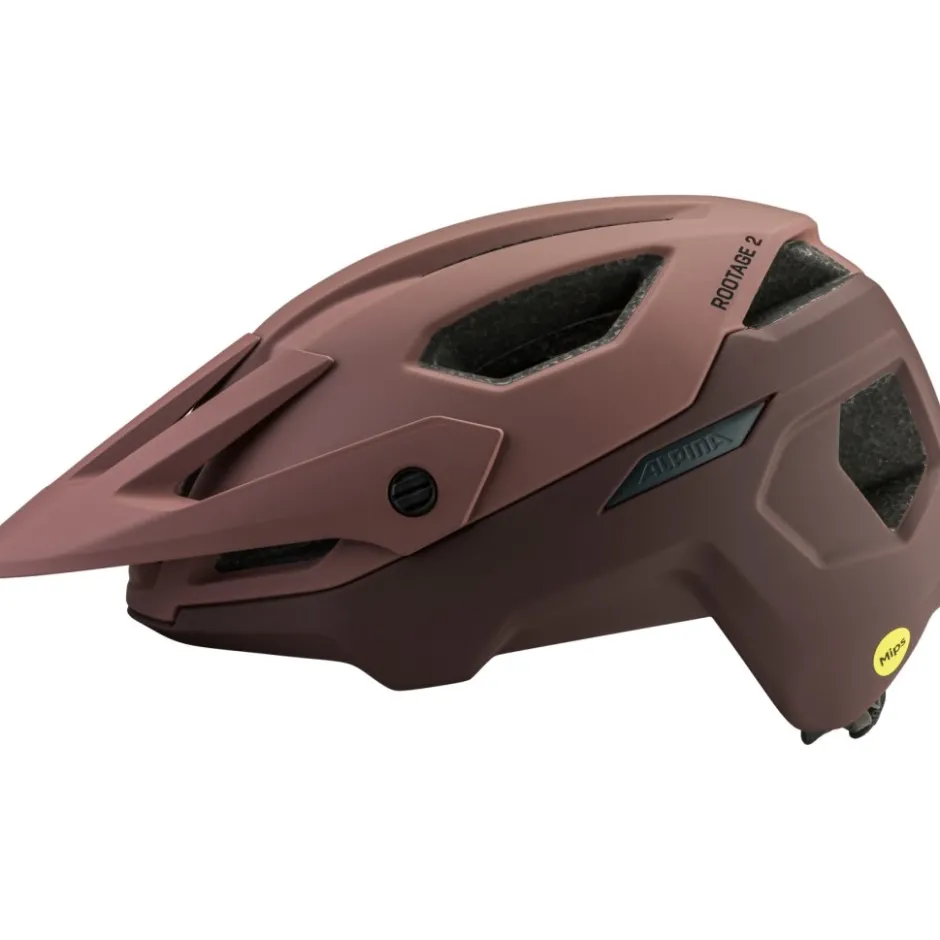 Mtb-Helmen < Alpina ROOTAGE 2 Helm - ox raisin matt