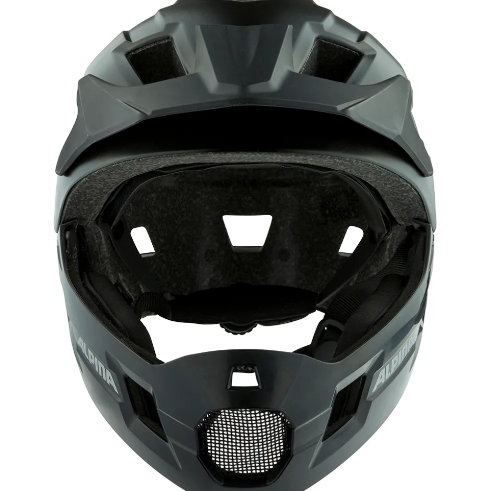 Alpina Rupi Integraalhelm Kinder - black matt
