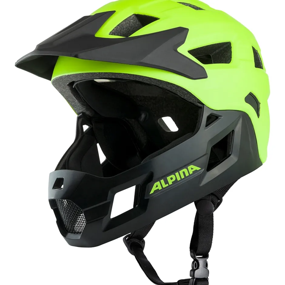 Downhill Helmen < Alpina Rupi Integraalhelm Kinder - be visible matt