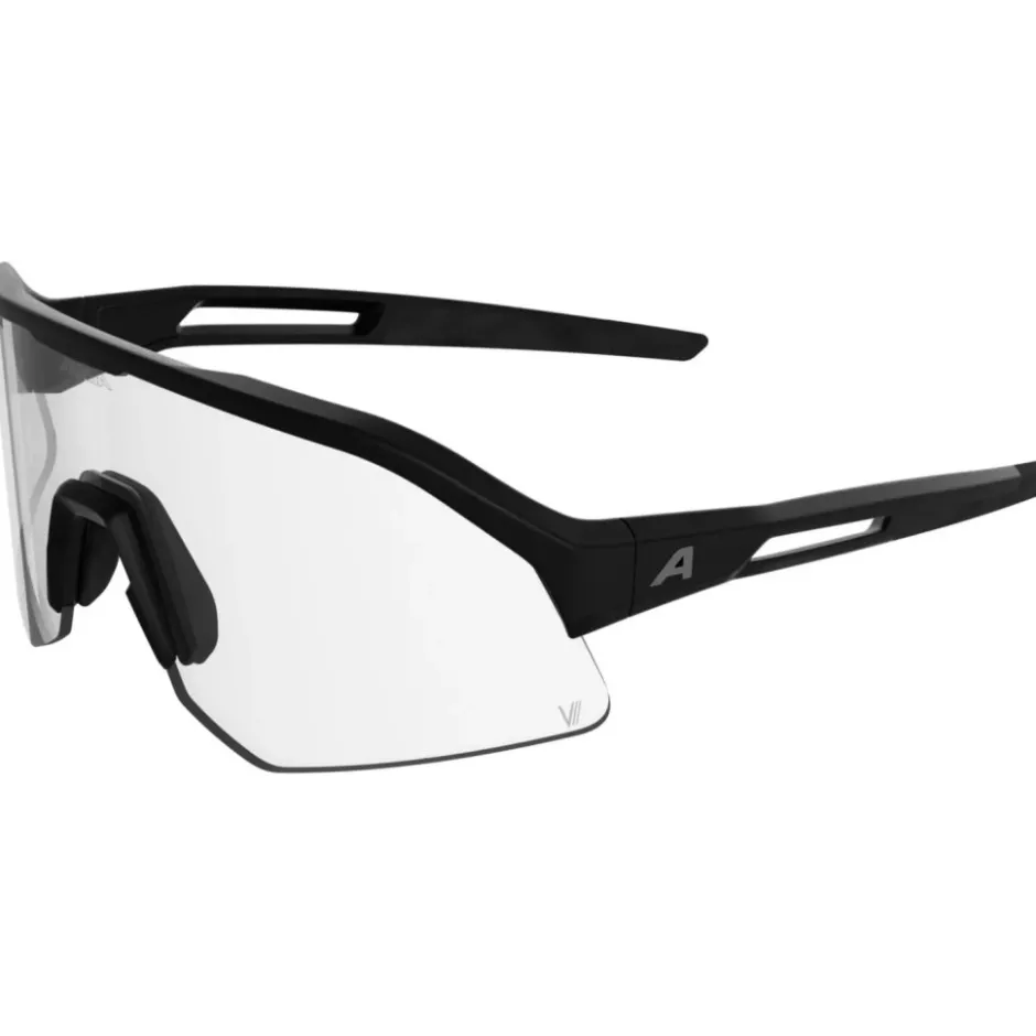 Mtb-Brillen|Racefietsbrillen < Alpina Sonic HR M V Brillen - black matt/Varioflex