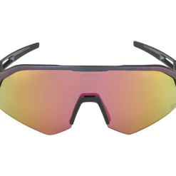 Alpina Sonic HR Q-Lite Bril - black matt-purple/mirror pink