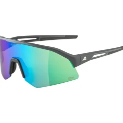 Alpina Sonic HR Q-Lite Bril - midnight-grey matt/mirror green