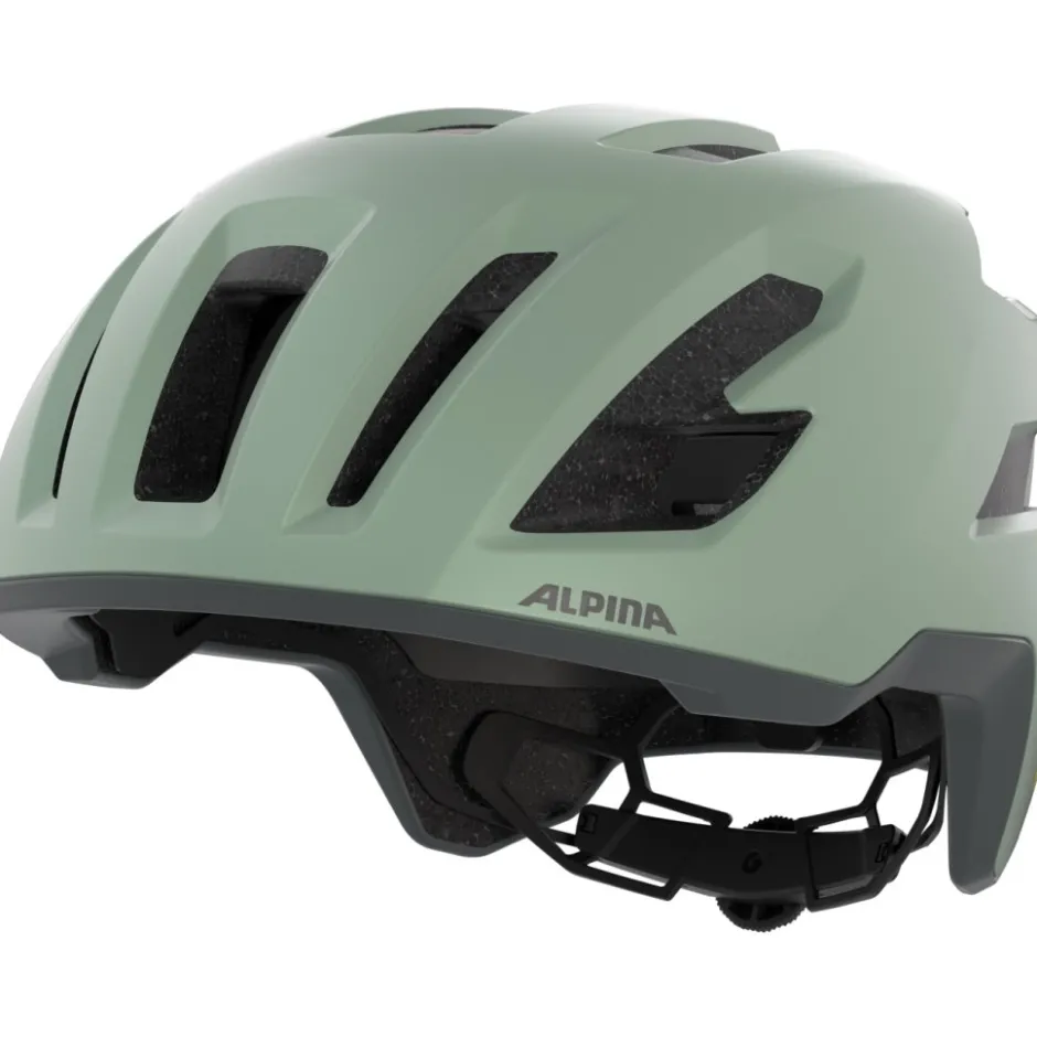 Gravelhelmen < Alpina Taunus Gravel MIPS Helm - willow-green matt