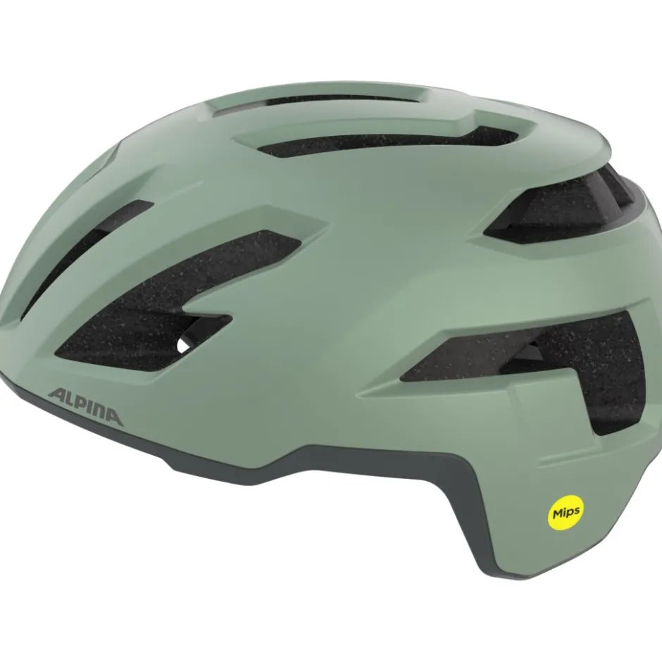 Gravelhelmen < Alpina Taunus Gravel MIPS Helm - willow-green matt