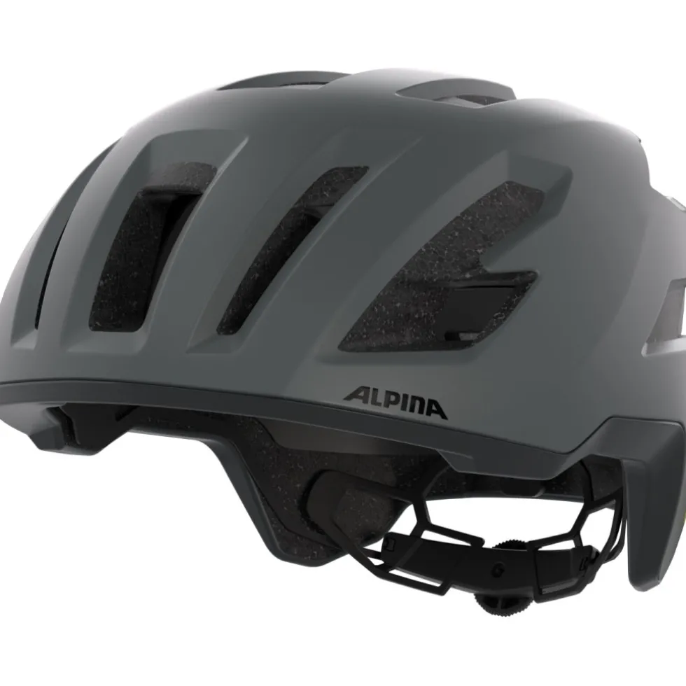 Alpina Taunus Gravel MIPS Helm - midnight-grey matt