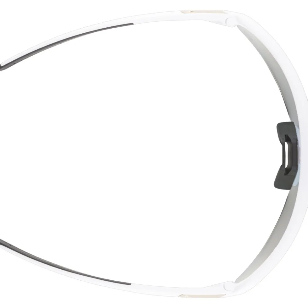 Alpina Turbo Pro S QV Bril - white matt/rainbow mirror