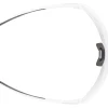 Mtb-Brillen|Racefietsbrillen < Alpina Turbo Pro S V Bril - white matt/clear to grey/flash pink