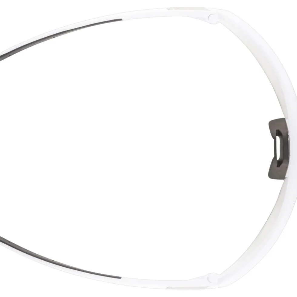 Alpina Turbo Pro V Bril - white matt/clear to grey/flash pink