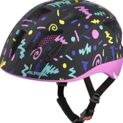 Helmen Kinderen < Alpina Ximo Flash Fietshelm - black-confetti matt