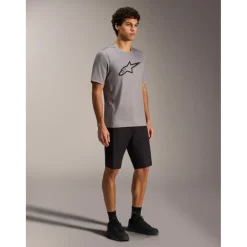 Mtb-Shirts < Alpinestars A-Dura Ride Fiethirt et Korte ouwen Heren - gray