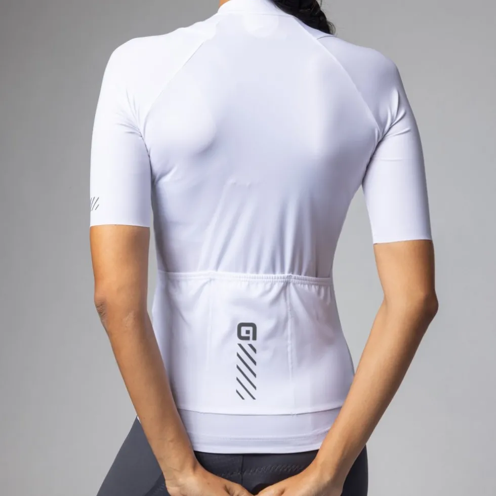 Alé PRAGMA Color Block Fietstrui Dames - wit