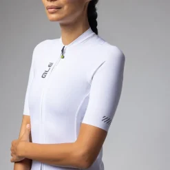 Alé PRAGMA Color Block Fietstrui Dames - wit