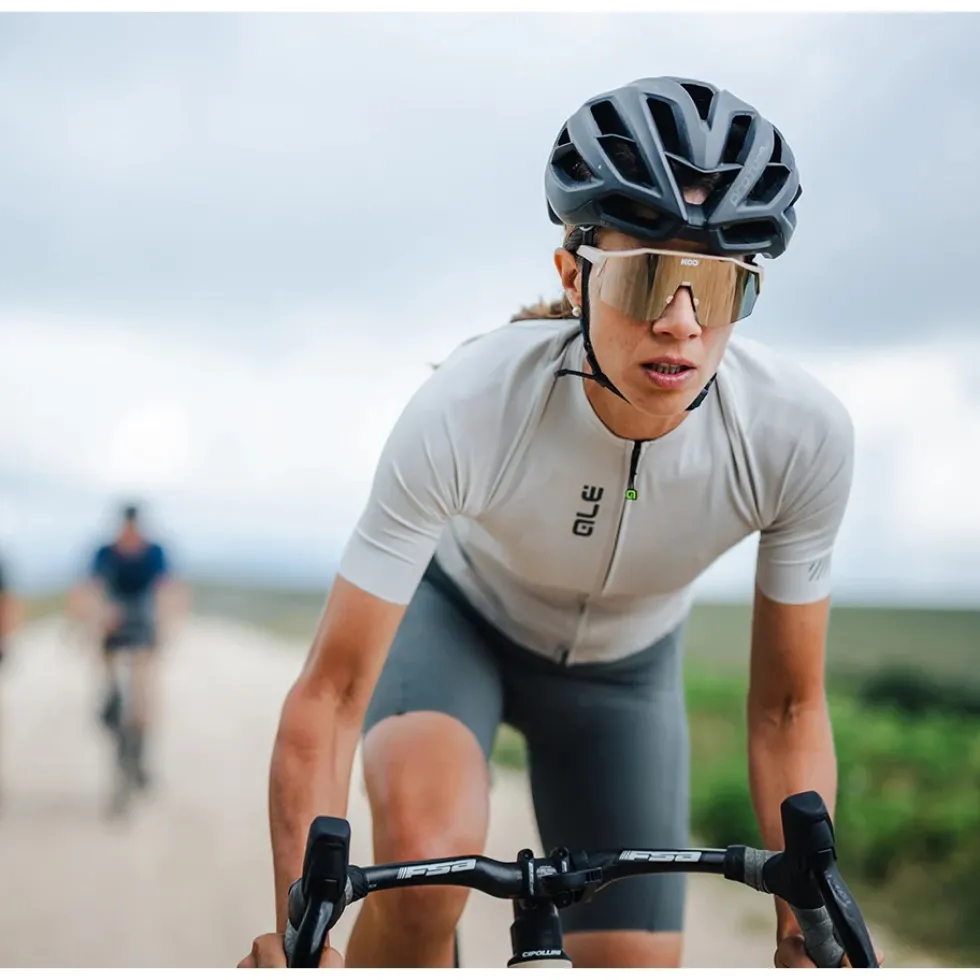 Alé PRAGMA Color Block Off Road Shirt met Korte Mouwen Dames - sebino