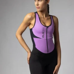 Alé PRAGMA Color Block Racebody Dames - peony