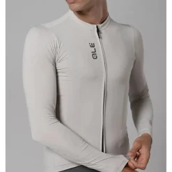 Alé PRAGMA Color Block Shirt met Lange Mouwen Heren - stone