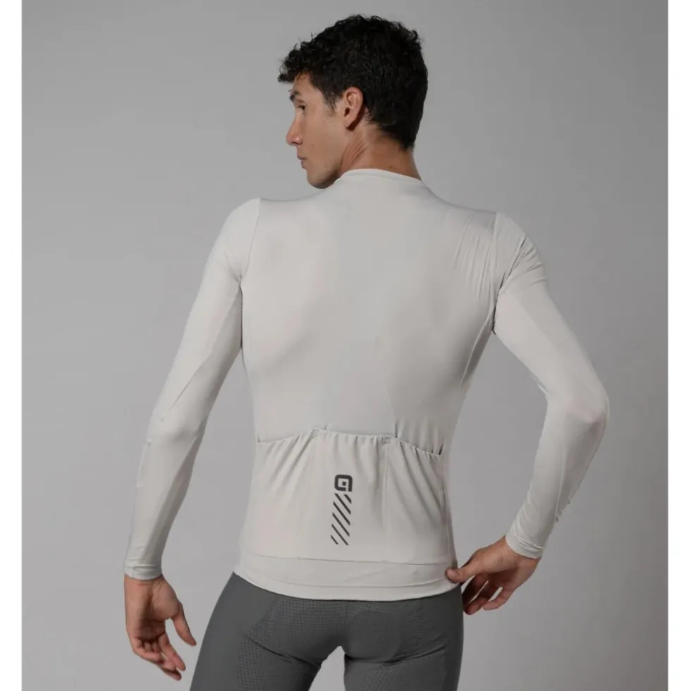 Alé PRAGMA Color Block Shirt met Lange Mouwen Heren - stone