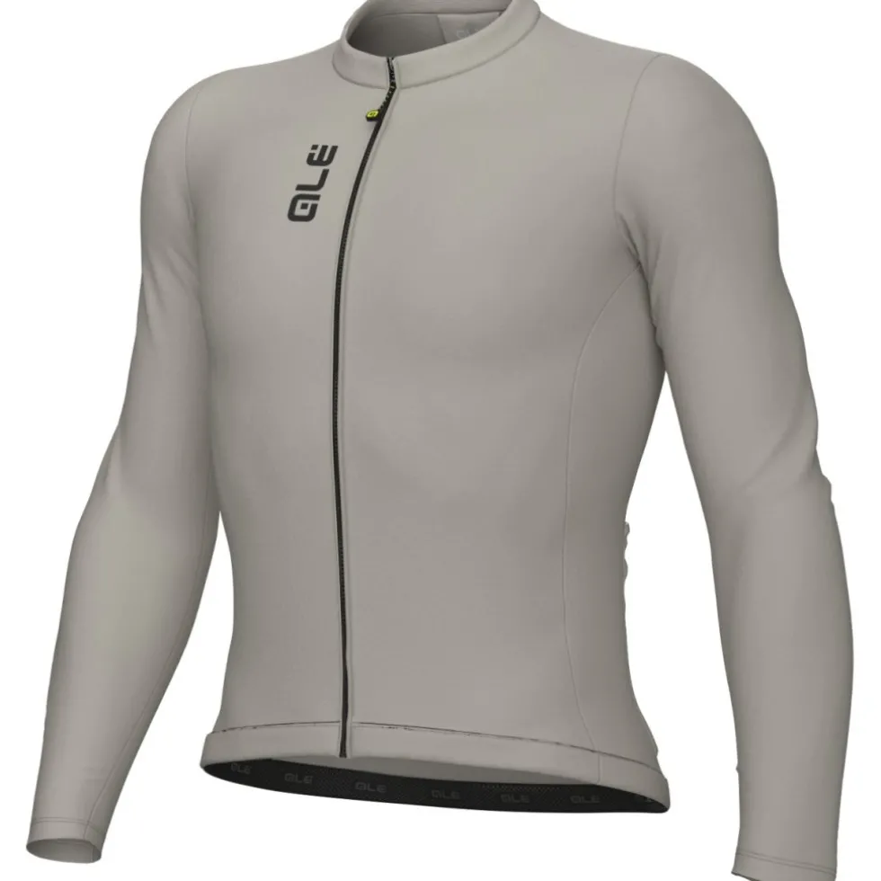 Alé PRAGMA Color Block Shirt met Lange Mouwen Heren - stone