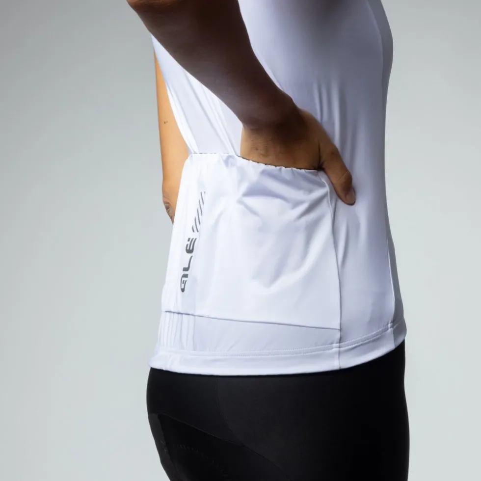 Alé PRAGMA Color Block Shirt zonder Mouwen Dames - wit