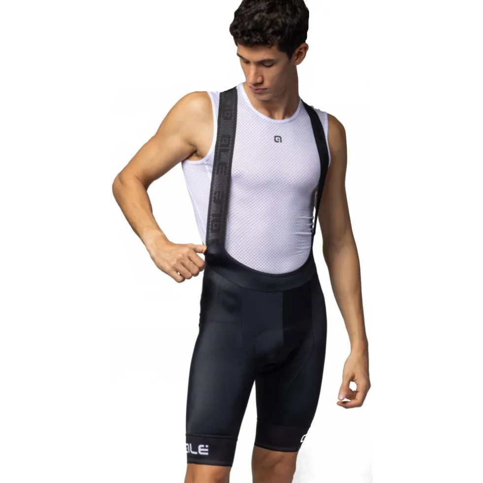 Alé PRAGMA Corsa 2.0 FIetsbroek met bretels Heren - wit