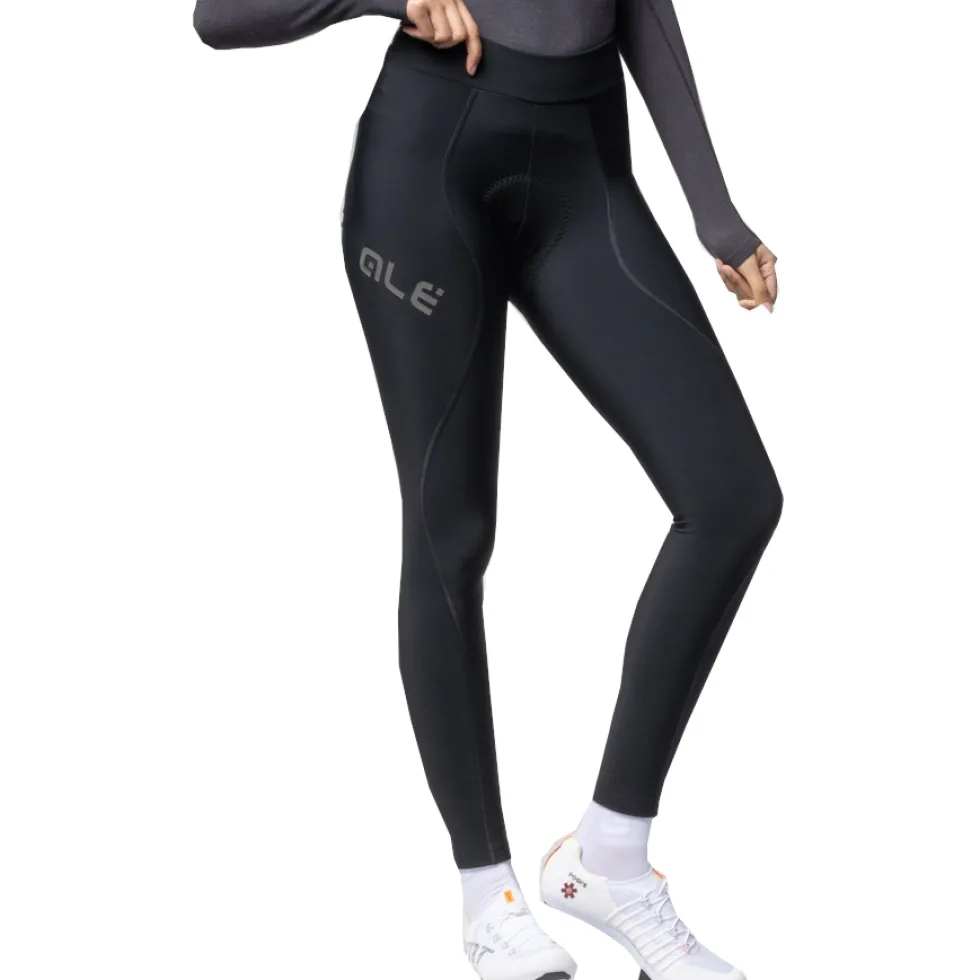 Alé PRAGMA Winter Fietsbroek Dames - white/black