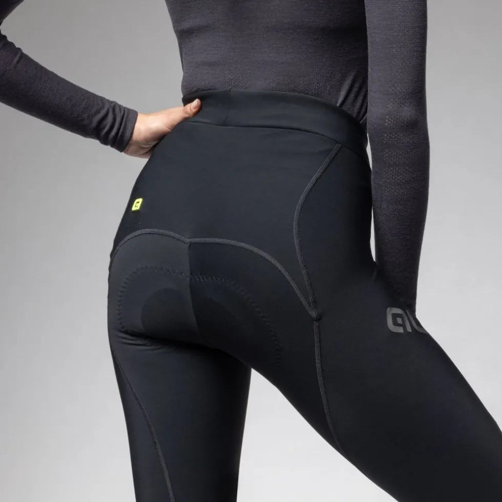 Alé PRAGMA Winter Fietsbroek Dames - white/black