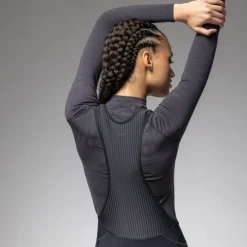 Alé PRAGMA Winter Fitesbroek met bretels Dames - black