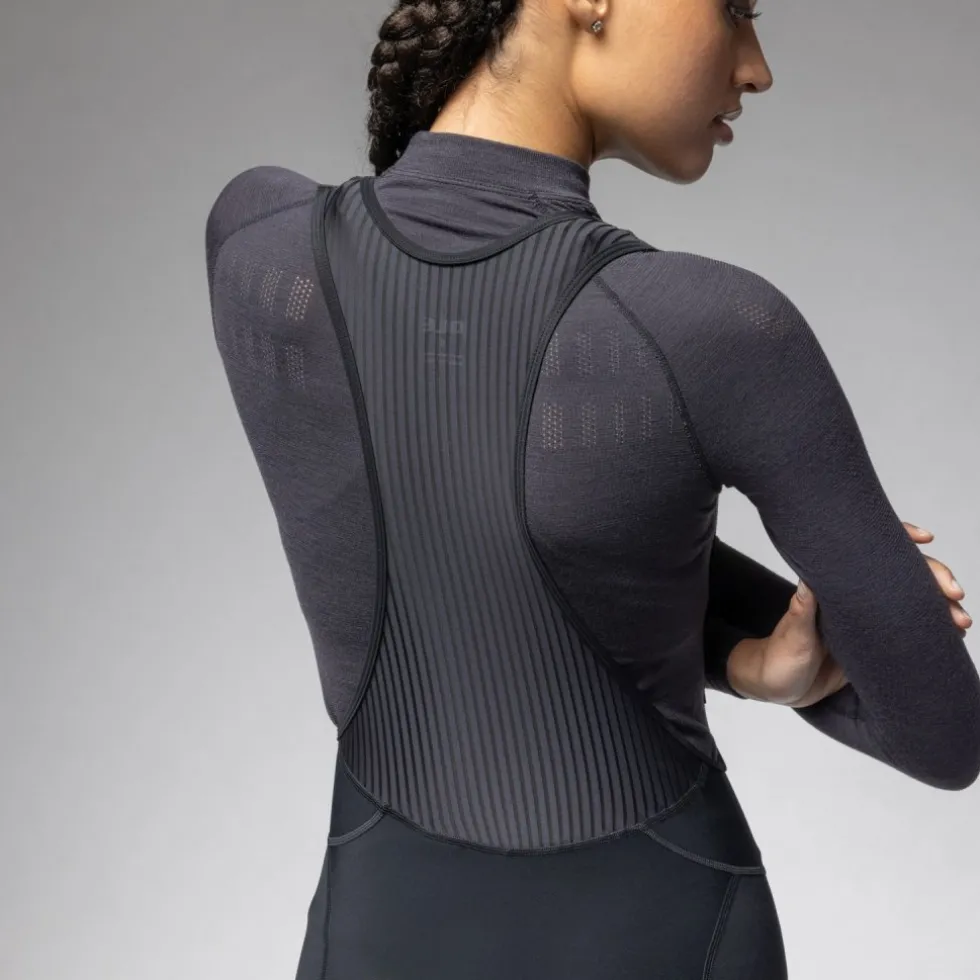 Alé PRAGMA Winter Fitesbroek met bretels Dames - black