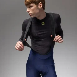 Winterbroeken < Ale Alé PRAGMA Winter 2.0 Fitesbroek met bretels Heren - navy blue