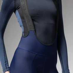 Winterbroeken < Ale Alé PRAGMA Winter Fitesbroek met bretels Dames - navy blue