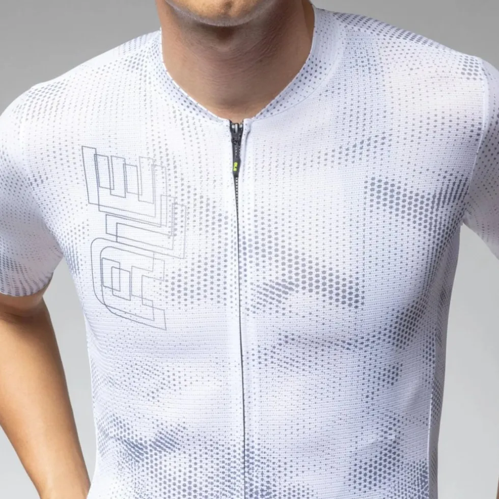 Alé PR-E Follow Me 2.0 Korte mouwen shirt heren - white