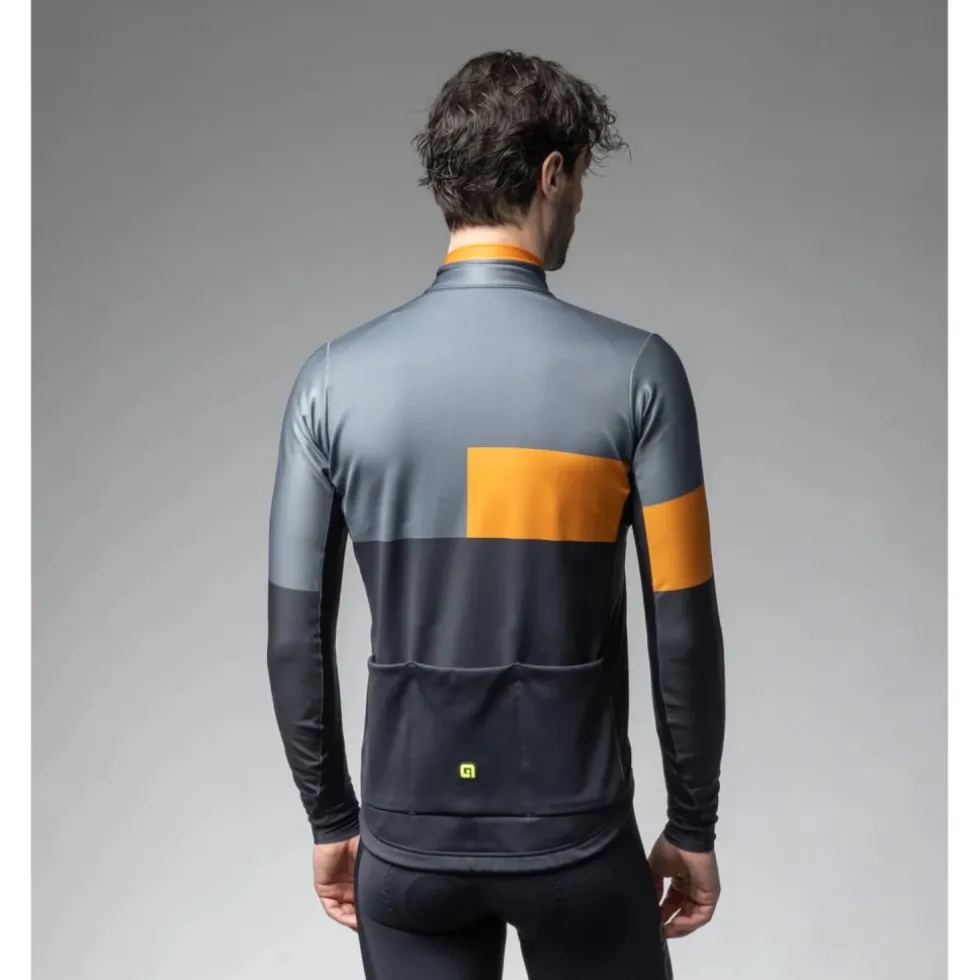 Alé PR-E Geometric Fietsjas Heren - zwart