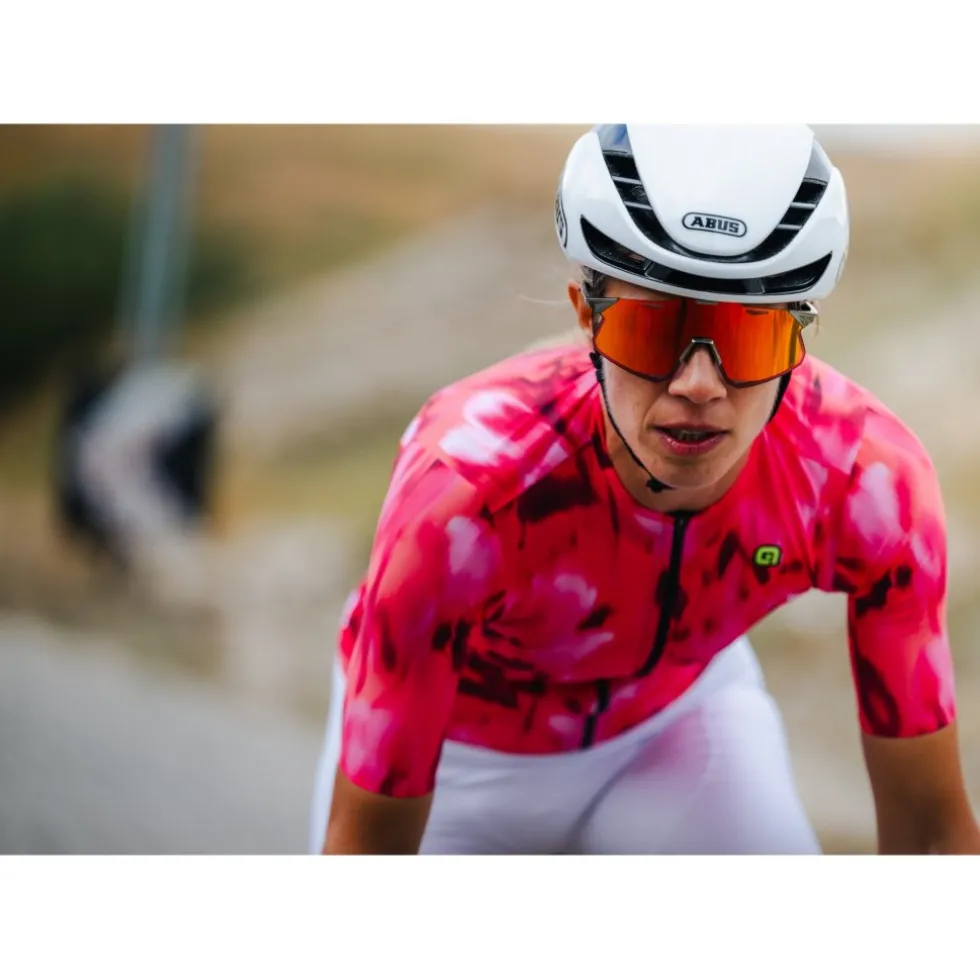 Alé PR-E Jardin 2.0 Dames shirt met korte mouwen - pink combo