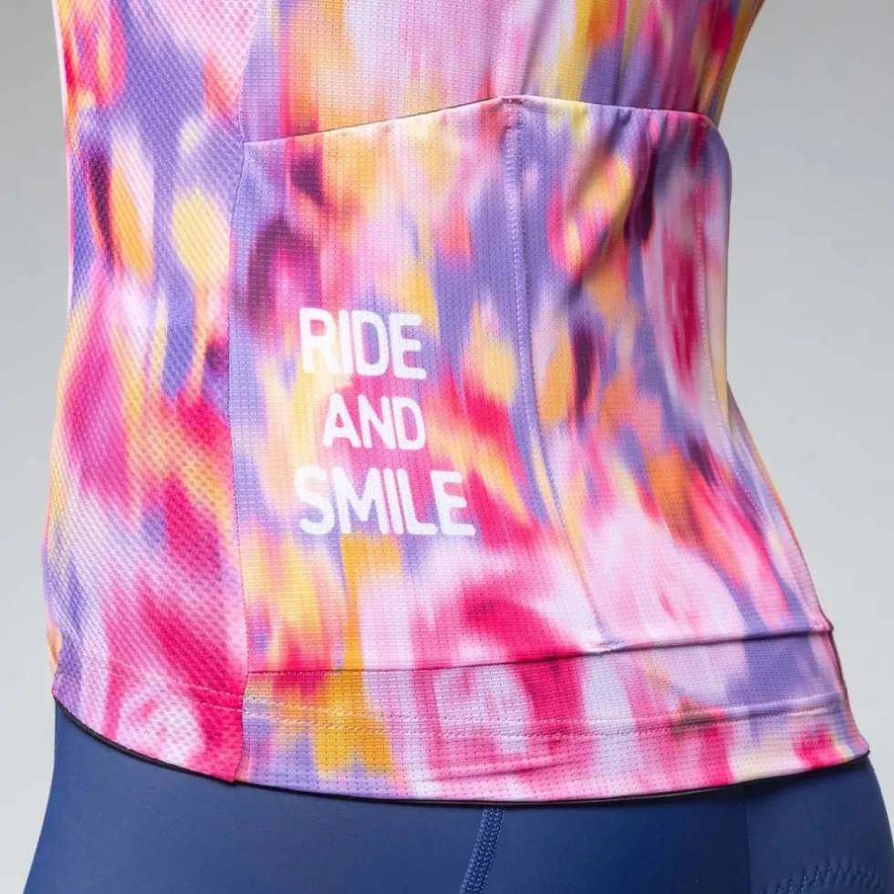 Alé PR-E Jardin 2.0 Dames shirt met korte mouwen - pink combo