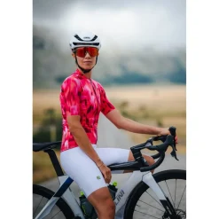 Alé PR-E Jardin 2.0 Dames shirt met korte mouwen - pink combo