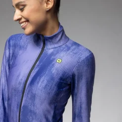Alé PR-E Knitted Fietsjas Dames - cornflower