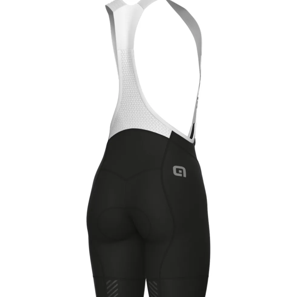 Alé PR-E Magic Colour Fietsshort met Bretels Dames - zwart