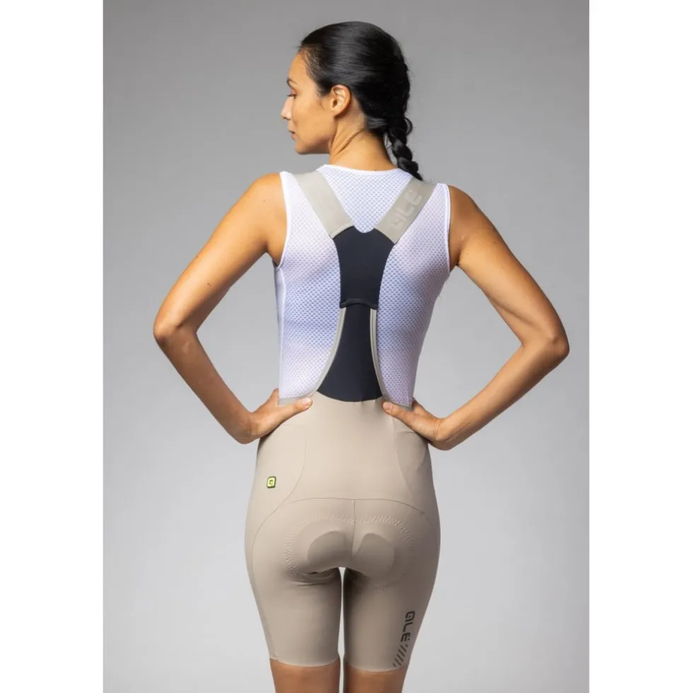 Alé PR-E Master 2.0 Fietsshorts met bretels Dames - sand