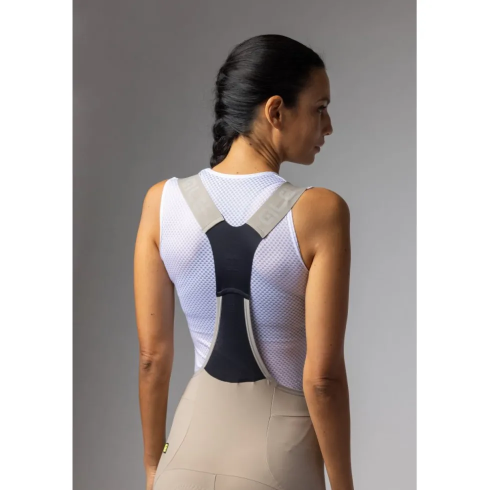 Alé PR-E Master 2.0 Fietsshorts met bretels Dames - sand
