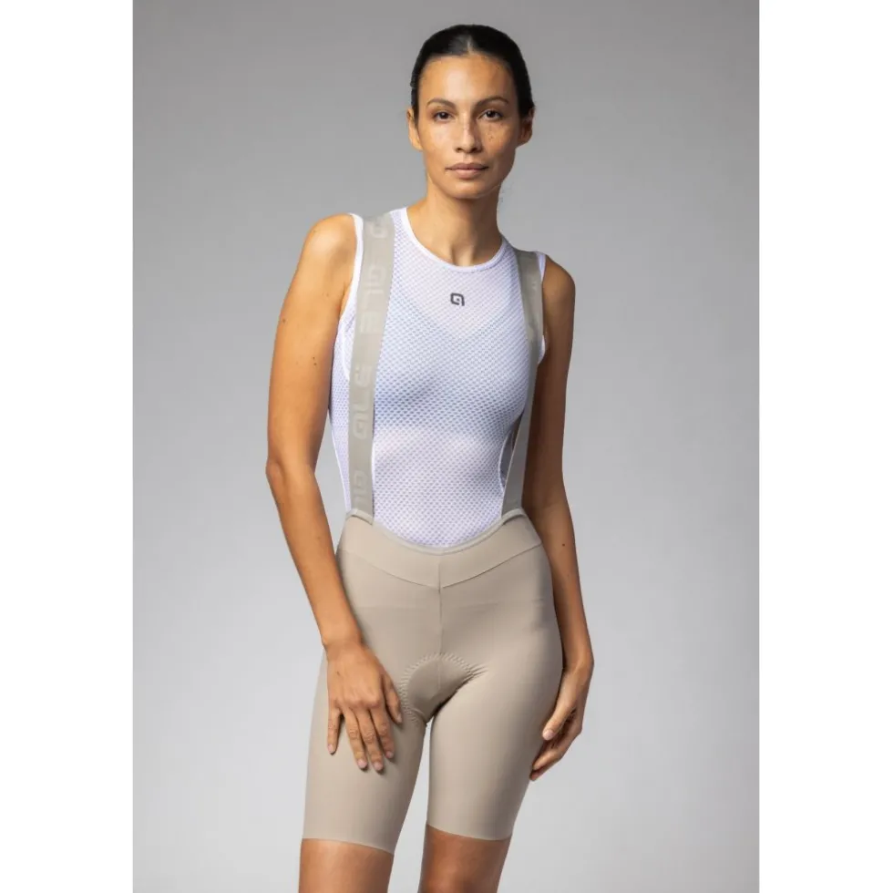 Alé PR-E Master 2.0 Fietsshorts met bretels Dames - sand