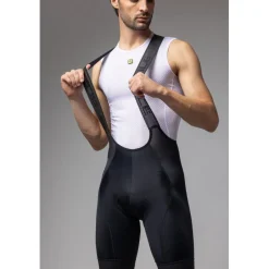 Bib Shorts|Wielrenbroeken < Ale Aé PR-E trada 2.0 Fiethort et brete Heren - wit